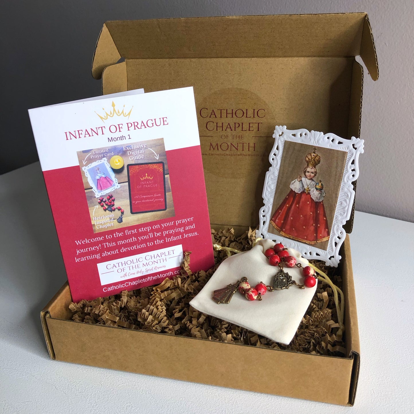 The Deluxe Chaplet Box - 12 MONTH MEMBERSHIP